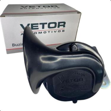 Imagem de Buzina Caracol Automotiva Carro 12v Universal 2 Terminais - Vetor