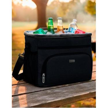 Imagem de Bolsa Termica 13L Espaçosa Churrasco Cooler Praia Camping Mantem Gelad
