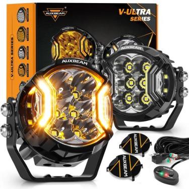 Imagem de LED Pods Auxbeam V-Ultra Serie 3 108W Proyectores Laterales 12800LM
