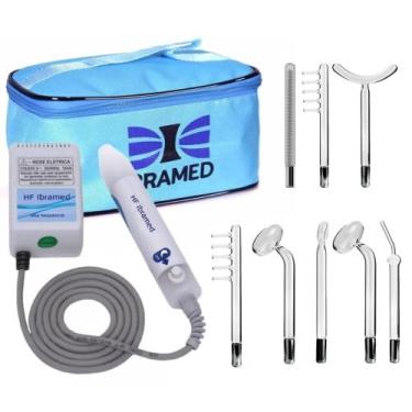 Imagem de Alta Frequência Terapia Capilar E Limpeza Facial Ibramed Anvisa + 8 El