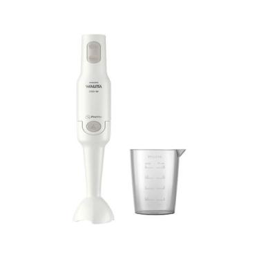 Imagem de Mixer Portátil Com Copo 2 em 1 Inox 1000W 220V  Lâmina 4 Pontas, Haste