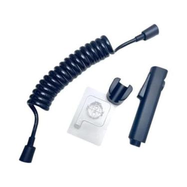 Imagem de Conjunto de Pulverizador de Bidê Autolimpante Completo Preto OEM
