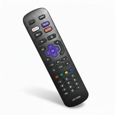 Imagem de Controle Remoto para TV LED Philco Roku Smart com Netflix Disney Googl
