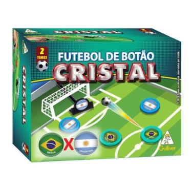 Imagem de Futebol Botão Cristal Brasil X Argentina Gulliver 0382