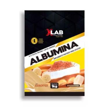 Imagem de Albumina 1kg Sabor Banoffee X-lab - XLAB NUTRITION