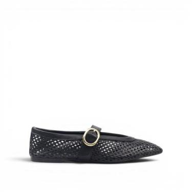 Imagem de Sapatilha Couro Fivela - GIULIA DONNA, Preto, 37