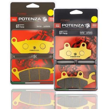 Imagem de Kit Pastilhas de Freio Para Kawasaki Versys 300x Potenza