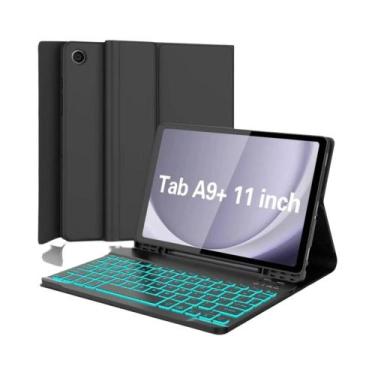 Imagem de Capa Com Teclado Bluetooth Para Samsung Galaxy Tab A9 plus De 11 Poleg