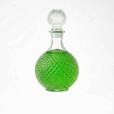 Imagem de Garrafa Licoreira para Bebida Whisky Vidro Tranpsarente Bar Adega Pres