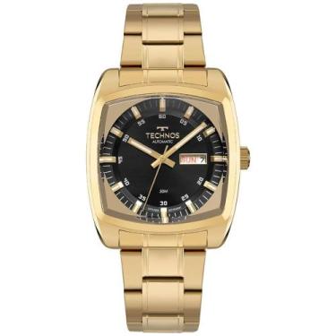 Imagem de Relógio Technos Masculino Automatico Dourado - 8205OM/1P