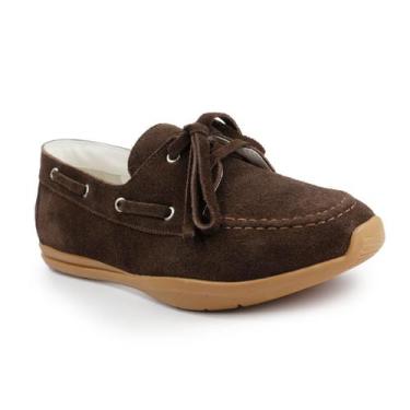 Imagem de Mocassim Lia Line Camurça Marrom , Marrom, 38
