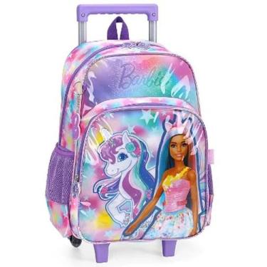 Imagem de Mochilete Barbie IC39982 Lilás