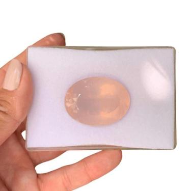 Imagem de Quartzo Rosa Oval 90,98ct - SP GEMAS