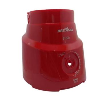 Imagem de Carcaça Sem Fundo Liquidificador Britânia B1000 Vermelho - BRITANIA