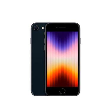 Imagem de Apple Iphone SE 3ª Geração 64GB Meia Noite, 64GB, Meia Noite