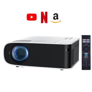 Imagem de Projetor Blitzwolf V6 FullHD 450 Ansi Lúmens HDR10 Wifi Bluetooth baix
