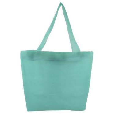 Imagem de Bolsa de Praia Academia Feminina Grande Colorida Lavini, Único, Ciano,