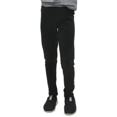 Imagem de Calça Legging Feminina Infantil Peluciada - Dicors, 06, Preto