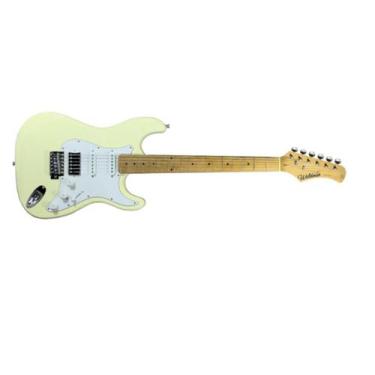Imagem de Guitarra waldman strato st-311x iv creme c/ bag