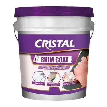 Imagem de Massa Cimentícia Para Nivelamento E Regularização Skim Coat 20kg - Cri