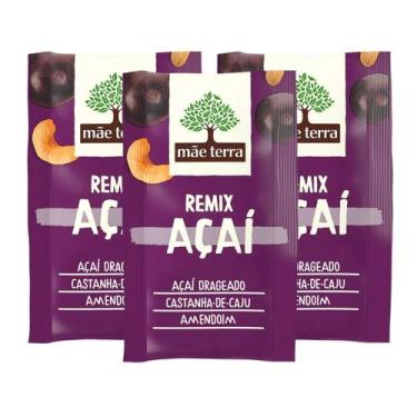 Imagem de Snack Remix Açai Com Castanha Mãe Terra - 9 Unidades 25g