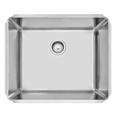 Imagem de Cuba Profissional de Embutir Dritta Tramontina 60x50x33cm Aço Inox Ace