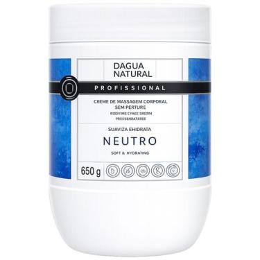 Imagem de Creme Massagem Corporal Neutro Sem Perfume Dagua Natural Hidratacao Hi
