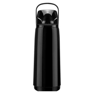 Imagem de Garrafa Termica AIR POT PP SLIM Invicta 1,8L - 100200010105 Preto