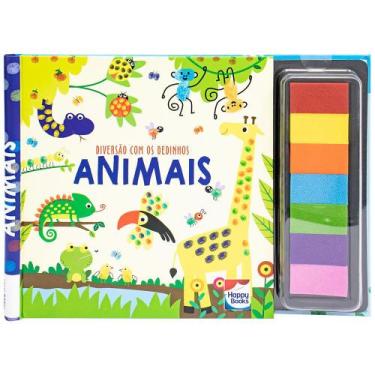 Imagem de Livro - Diversão com os Dedinhos: Animais