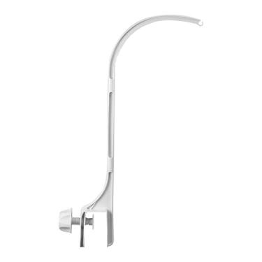 Imagem de YIJU Suporte de cama móvel para berço ajustável Cama suspensa Suporte de sino Berço berço Conjunto de stent giratório Decoração braço branco