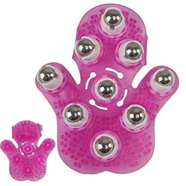 Imagem de Luva massageadora Esferas Massagem corporal Relaxamento