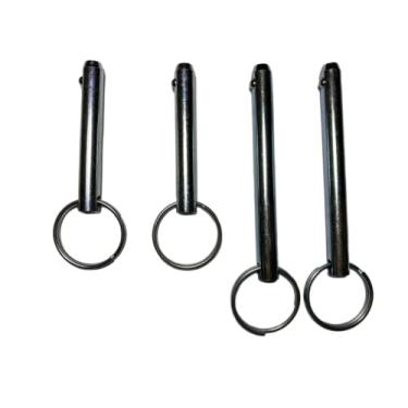 Imagem de TJPOTO Conjunto de 4 pinos de engate de substituição para 1000, 1100, 1500, 1700, 1800, Elite PRO Ultra Wingbar para academia total