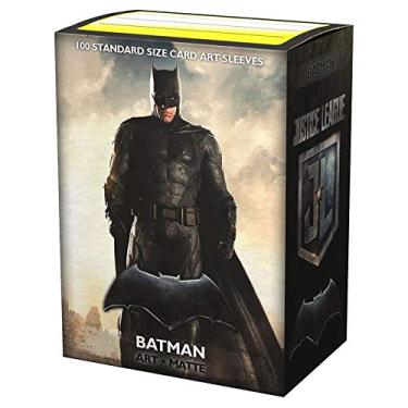 Imagem de Dragon Shield Standard Size Matte Art Sleeves – 100 Count Justice League Batman