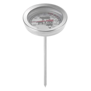 Imagem de Termômetro de cozinha Jeffergarden de aço inoxidável para churrasco, carne e leite, cozinha, termômetro, grelha, cozinha, sonda de alimentos