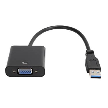 Imagem de EBTOOLS Adaptador USB para VGA, saída 1920 x 1080, suporte de super velocidade de 5,0 Gbps, conversor de e vídeo USB 2.0 3.0 para VGA, Plug and Play para 7/8/10