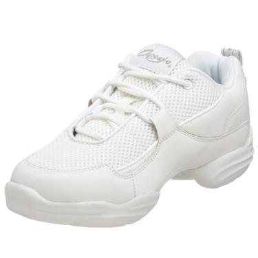 Imagem de Capezio Tênis feminino Ds11 Fierce Dance, Branco, 33