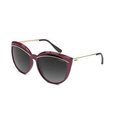 Imagem de Óculos De Sol Colcci Amélia Bordô E Dourado L Cinza Degradê