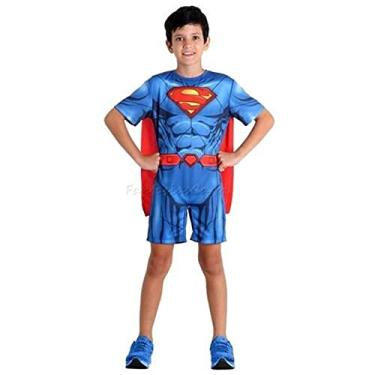 Imagem de Fantasia Super Homem Liga da Justiça - Curta - Infantil