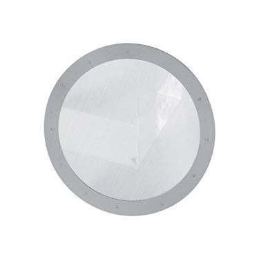 Imagem de Pilipane Filtros de café reutilizáveis,malha de filtro de café de aço inoxidável ultra fino sólido reutilizável de metal, filtro de café para cafeteira AeroPress, filtro de café inoxidável, refil reutilizável