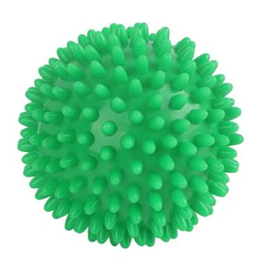 Imagem de Bola de massagem dura pontiaguda de pvc,apaziguador de fasce¨ªte esportiva m?o p¨¦ para aliviar a dor muscular e melhorar a circula??o sangu¨ªnea(green), Bola de massagem pontiaguda bola pvc dura m