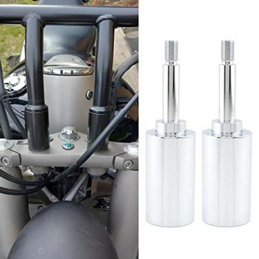 Imagem de FINMOKAL Para Honda Shadow Phantom 2,5 polegadas tirantes de guidão cromado