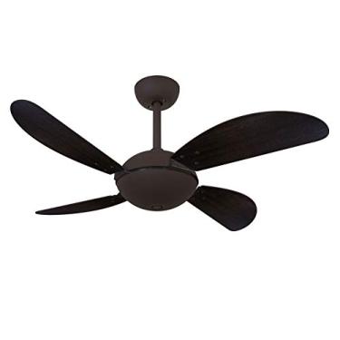 Imagem de Ventilador De Teto Volare Marrom Texturizado Fly Office Tabaco 127v Volare Volare 110v Marrom Corten