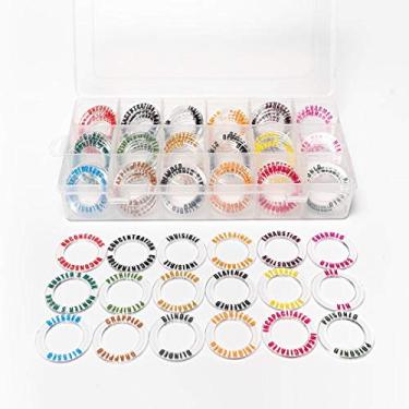 Imagem de Marcadores de estado DND em 18 condições e cores. Ótima ferramenta para jogos de mesa RPG para Dungeons & Dragons, Pathfinder e RPG.