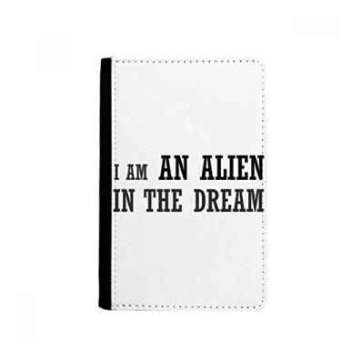 Imagem de Carteira I Am An Alien In The Dream Passport Holder Notecase Burse para cartões, Multicolor