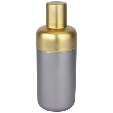 Imagem de Coqueteleira Fracalanza 28719 Cinza/Dourado - 500 ml