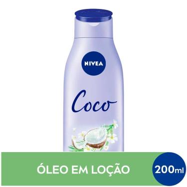 Imagem de Loção Deo-Hidratante Nivea Óleos Essenciais Coco e Óleo Monoi com 200ml 200ml