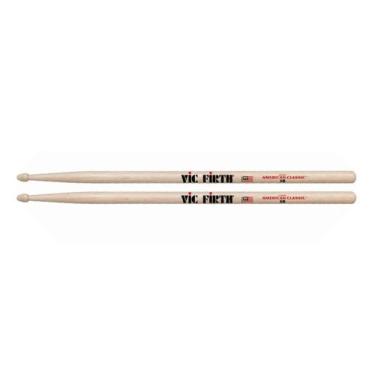 Imagem de Baqueta Vic Firth American Classic 5B Ponta Madeira 1263