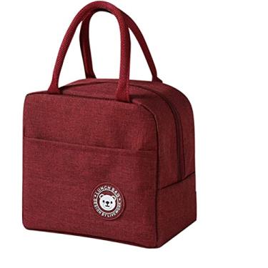 Imagem de Bolsa Sacola Termica Lancheira Marmita Academia Passeio Escola Viagem Nécessaire (bordo)