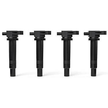Imagem de Conjunto de 4 bobinas de ignição – Serve para Hyundai Accent, Kia Rio – Substitui 27301-26640 – Pacote de bobina de ignição para Hyundai Accent 2010, Hyundai Accent, 2006 Kia Rio, 2007 Kia Rio e mais