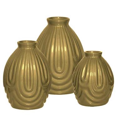 Imagem de Trio De Bojudos Vibrações Ceramicas Pegorin Bronze